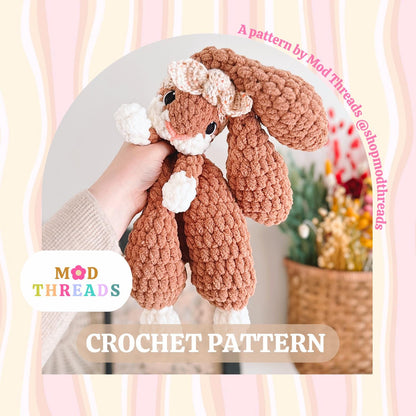 Bonnie the Bunny Crochet Pattern (PDF Pattern)