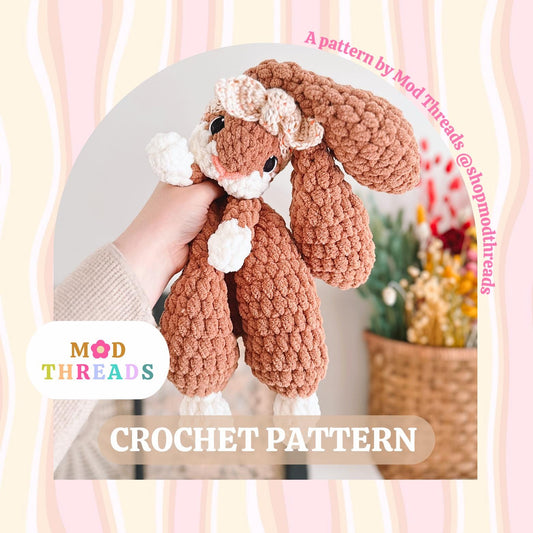 Bonnie the Bunny Crochet Pattern (PDF Pattern)