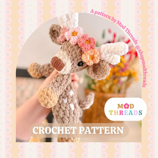 Dottie the Deer Crochet Pattern (PDF Pattern)