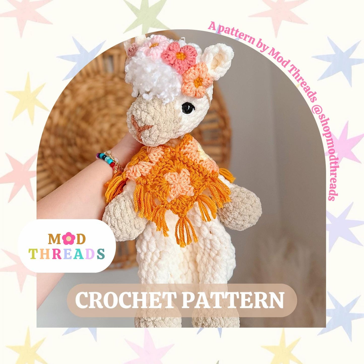 Alma Alpaca Crochet Pattern (PDF Pattern)