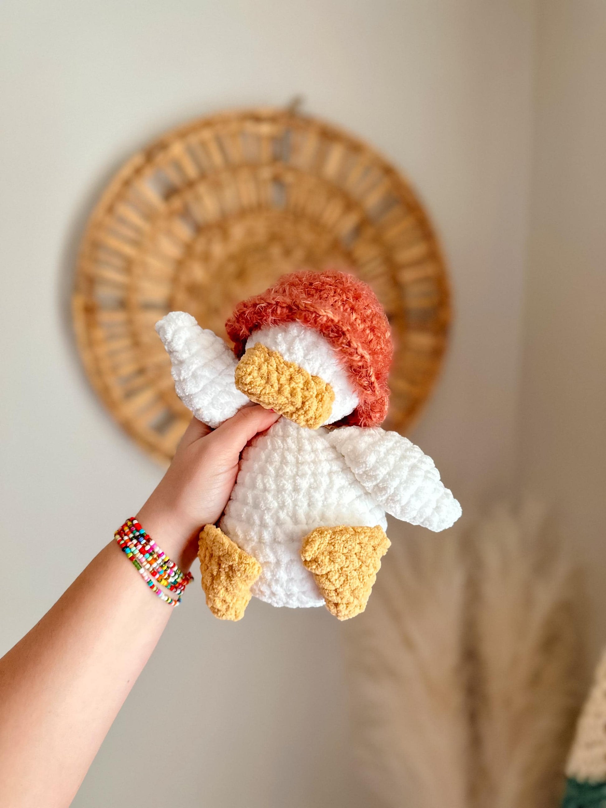 Della Duck Crochet Pattern: Amigurumi Snuggler (PDF Pattern)