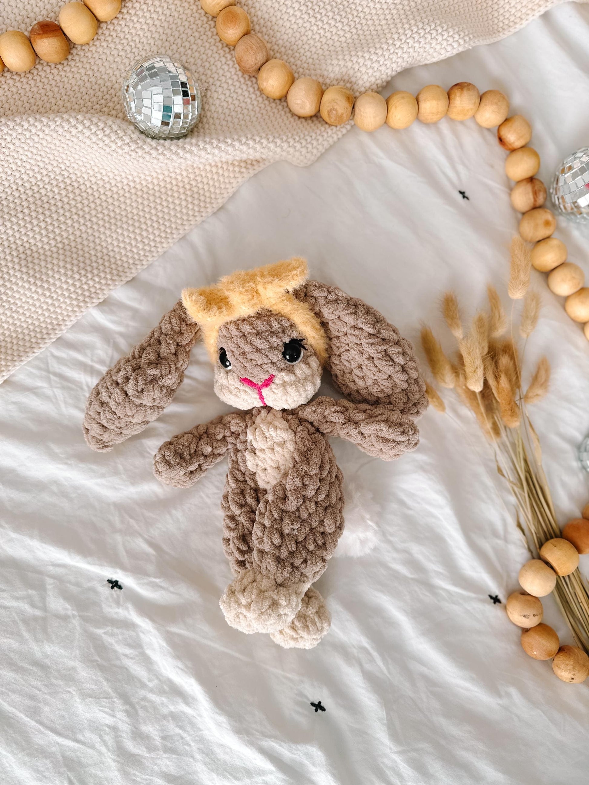Baby Bonnie Bunny Crochet Pattern (PDF Pattern)
