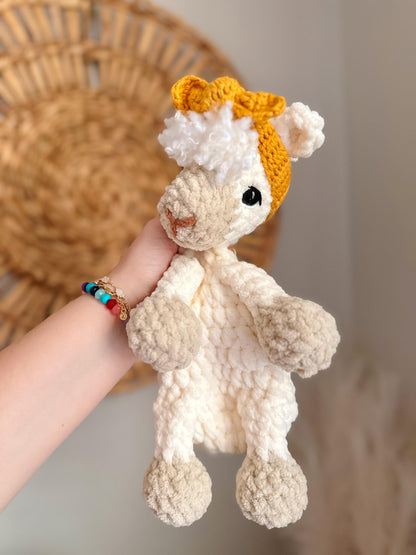 Baby Alpaca Crochet Pattern: Low Sew Llama Amigurumi (PDF Pattern)