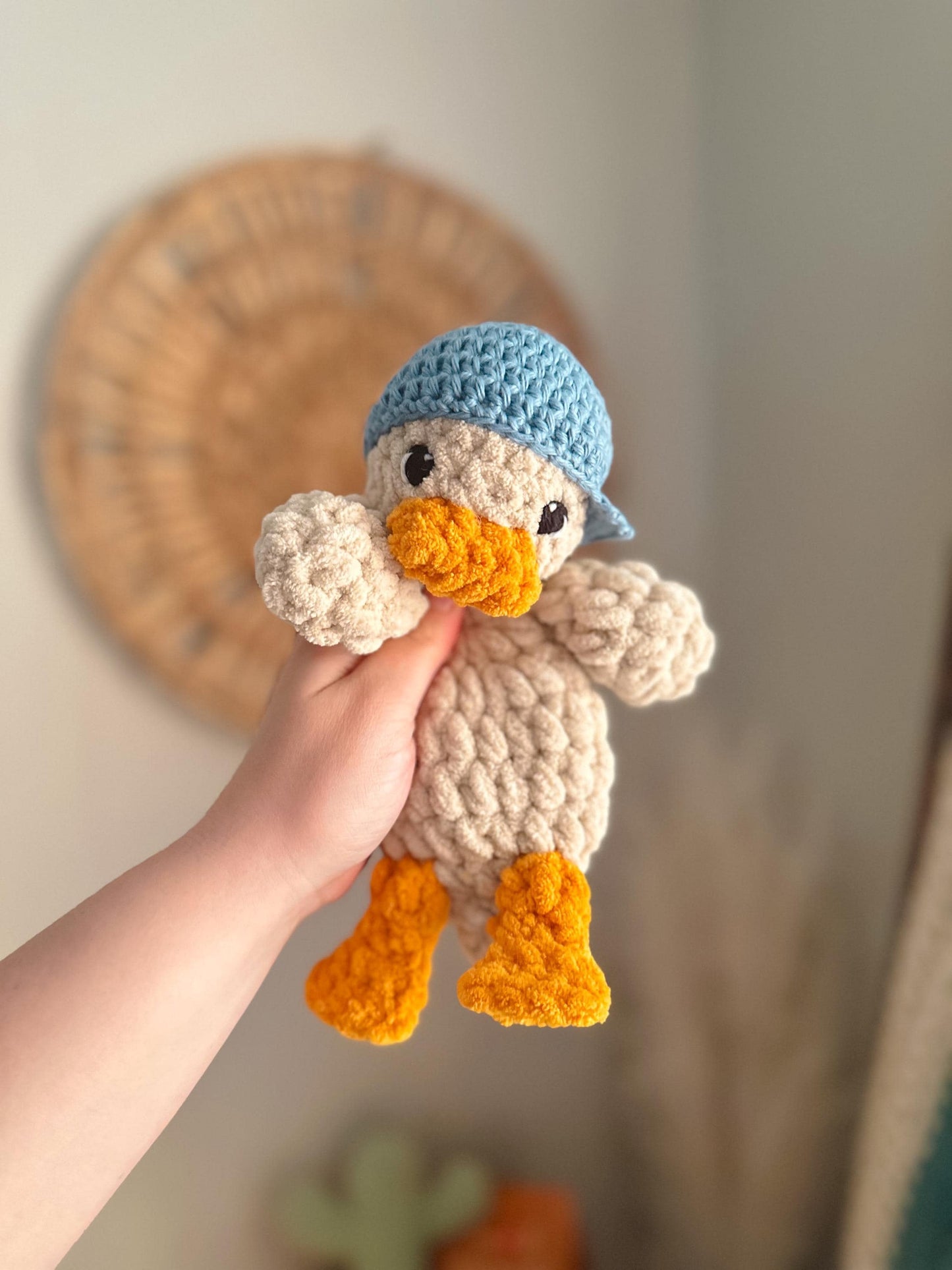 Baby Della Duck Lovey Crochet Pattern (Fable Collection)