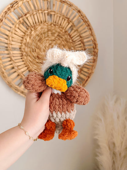 Baby Della Duck Lovey Crochet Pattern (Fable Collection)