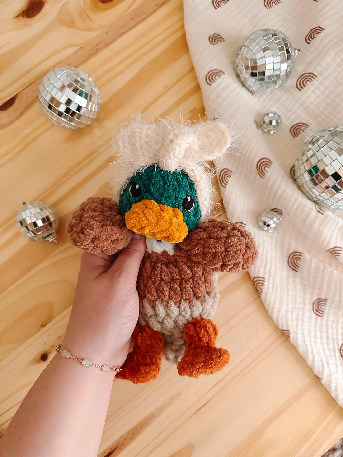Baby Della Duck Lovey Crochet Pattern (Fable Collection)