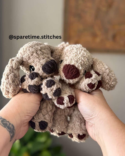 BkayCrochetCo ITTY Paw the Puppy STUFFIE Amigurumi Crochet Pattern PDF