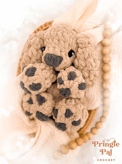 BkayCrochetCo ITTY Paw the Puppy STUFFIE Amigurumi Crochet Pattern PDF