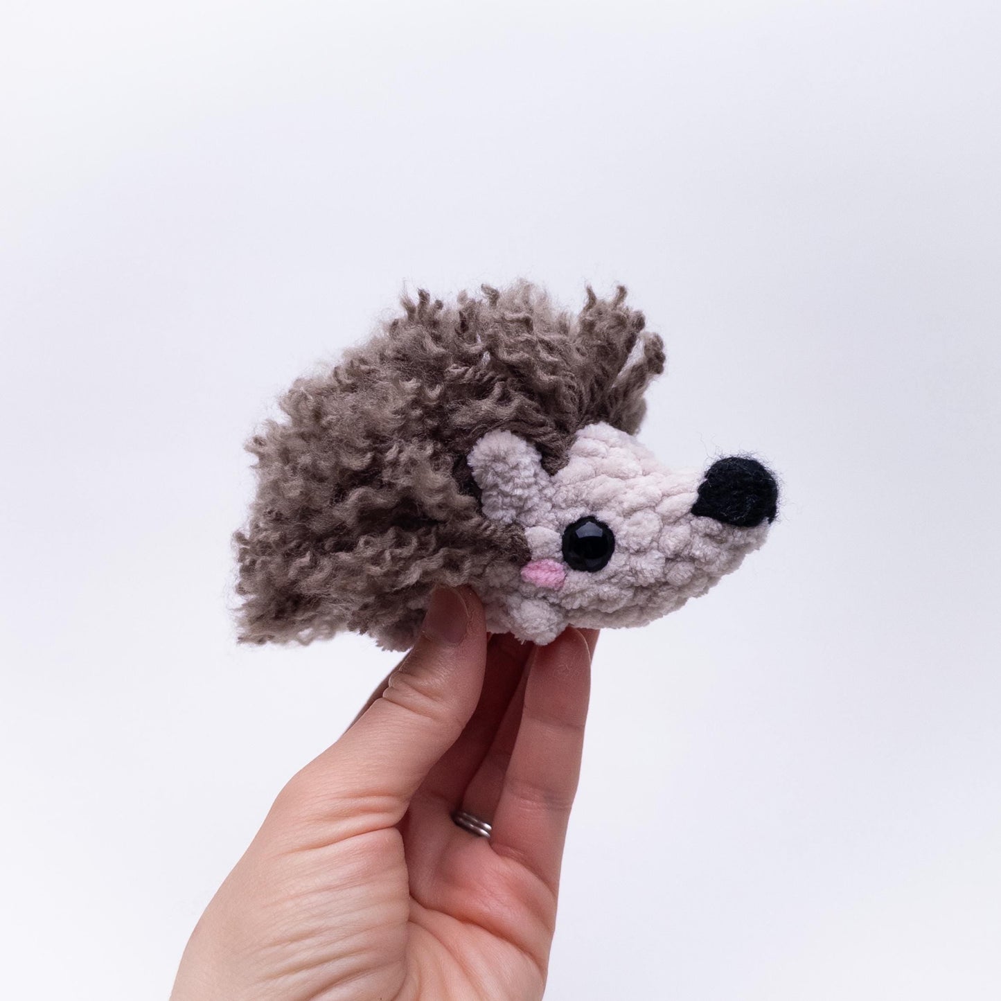 TheresasCrochetShop No Sew Herbie the Hedgehog Amigurumi Crochet Pattern PDF