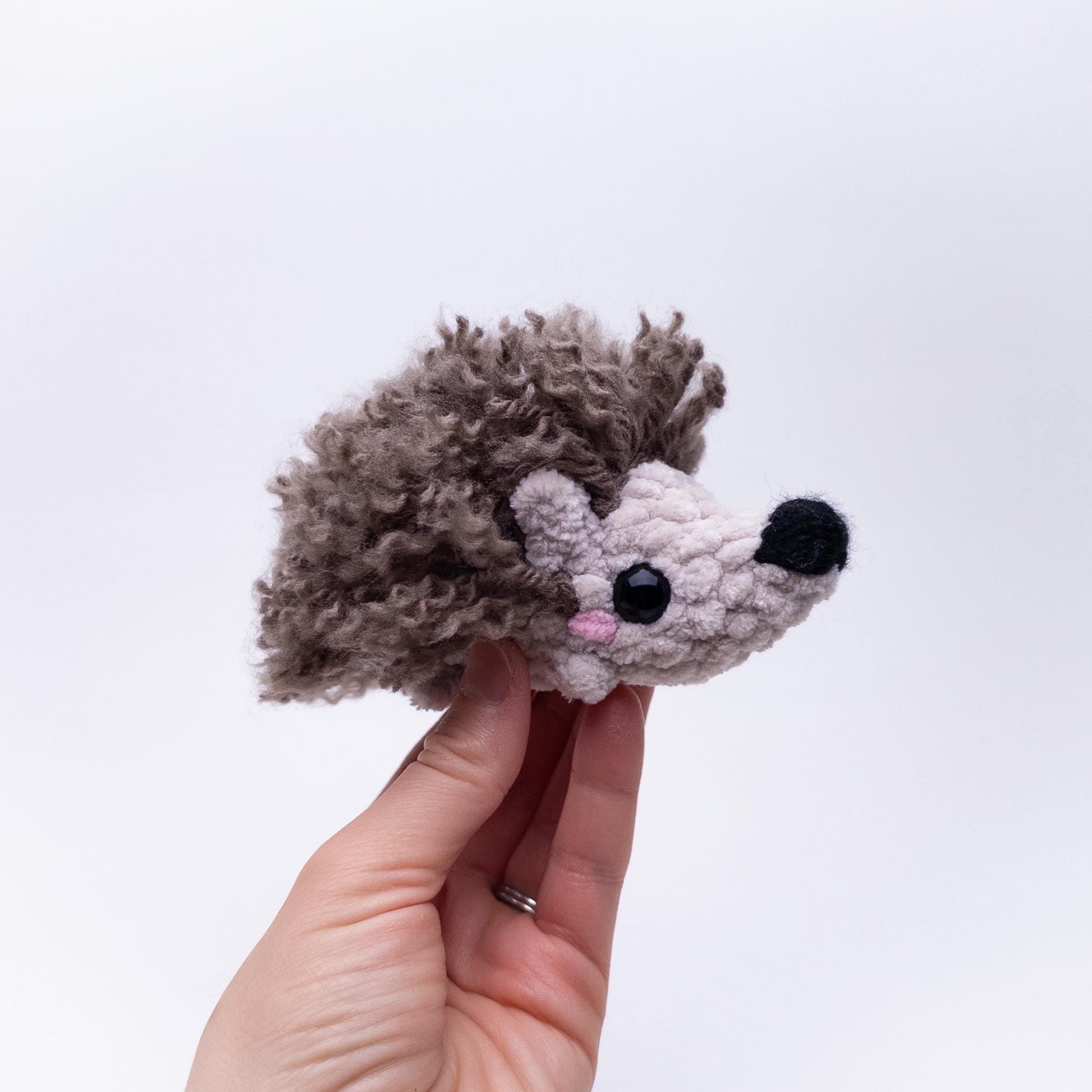 TheresasCrochetShop No Sew Herbie the Hedgehog Amigurumi Crochet Pattern PDF