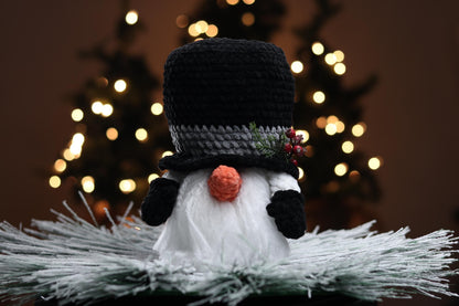 TheresasCrochetShop Plush Snowman Gnome Amigurumi Crochet Pattern PDF