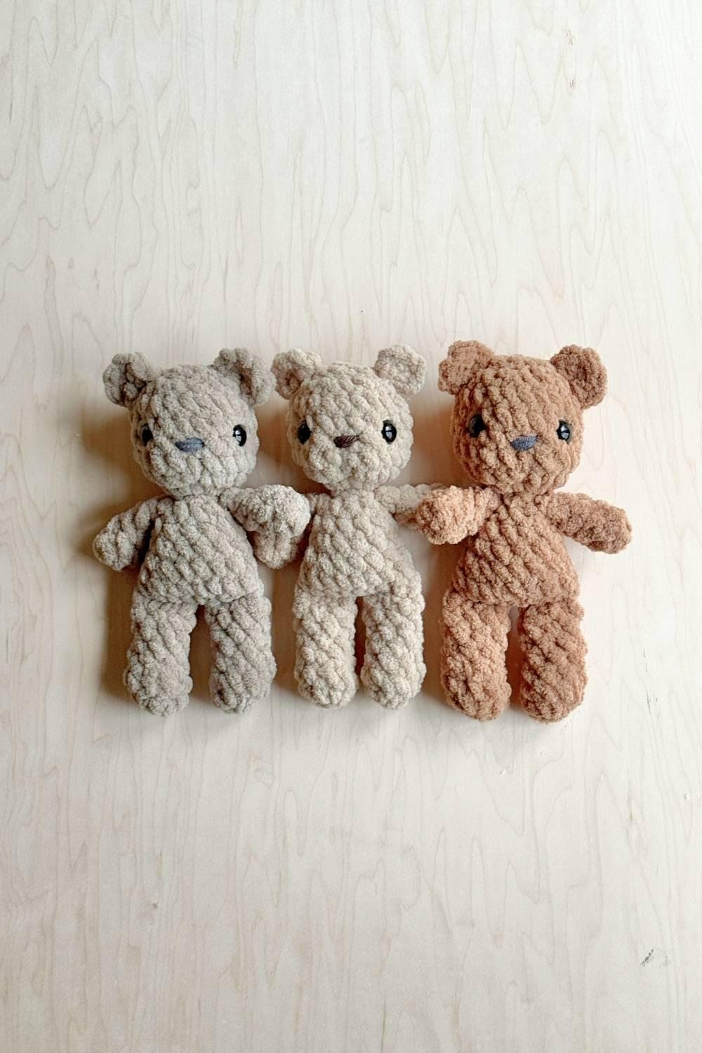 Oak and Marlow Baby Finn Bear Crochet Pattern