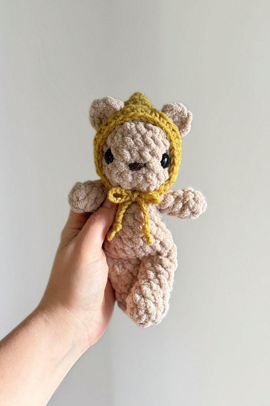 Oak and Marlow Baby Finn Bear Crochet Pattern