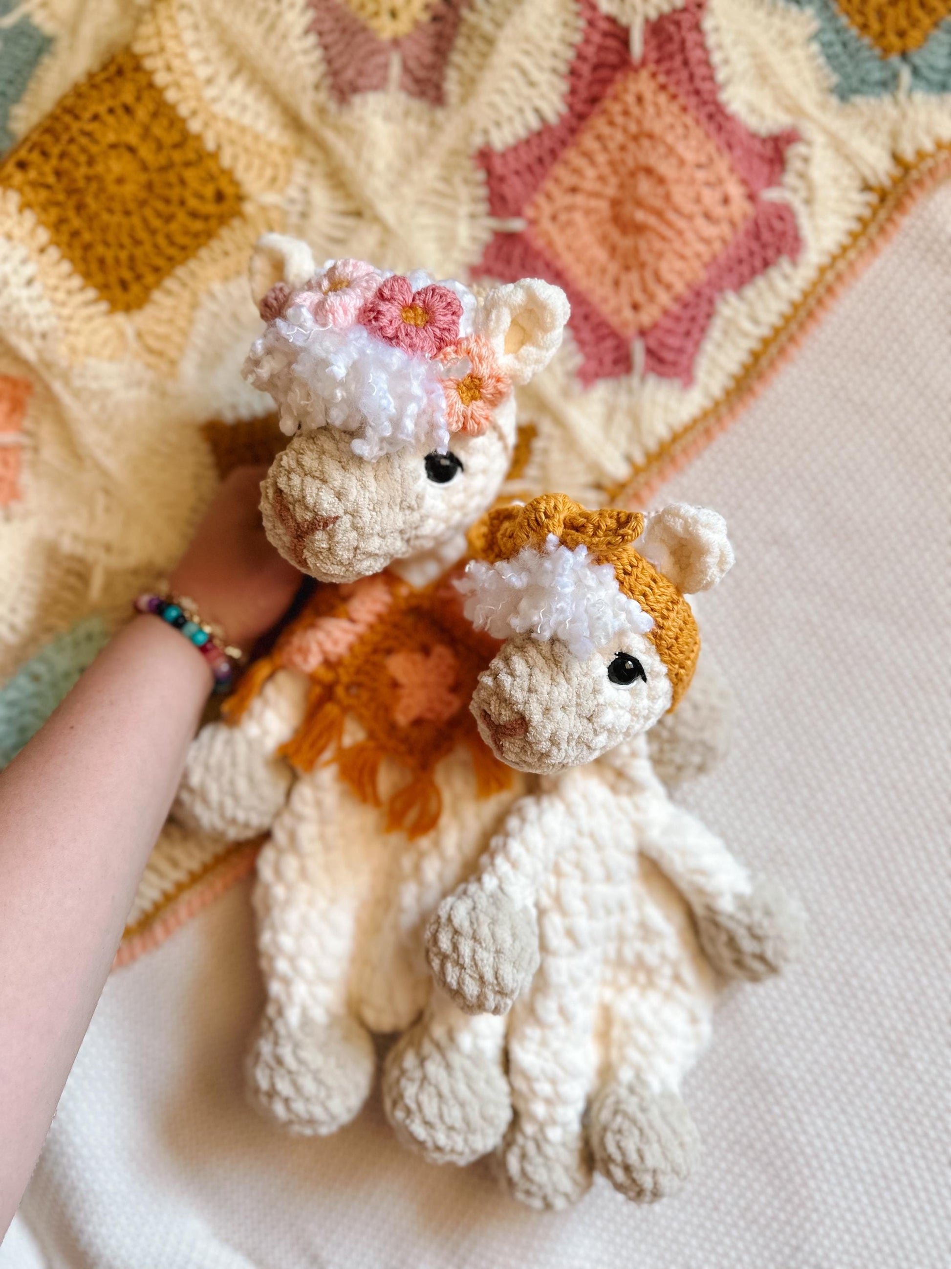 Baby Alpaca Crochet Pattern: Low Sew Llama Amigurumi (PDF Pattern)