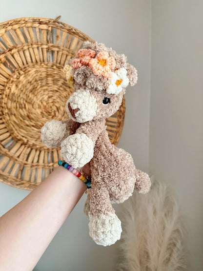 Baby Alpaca Crochet Pattern: Low Sew Llama Amigurumi (PDF Pattern)