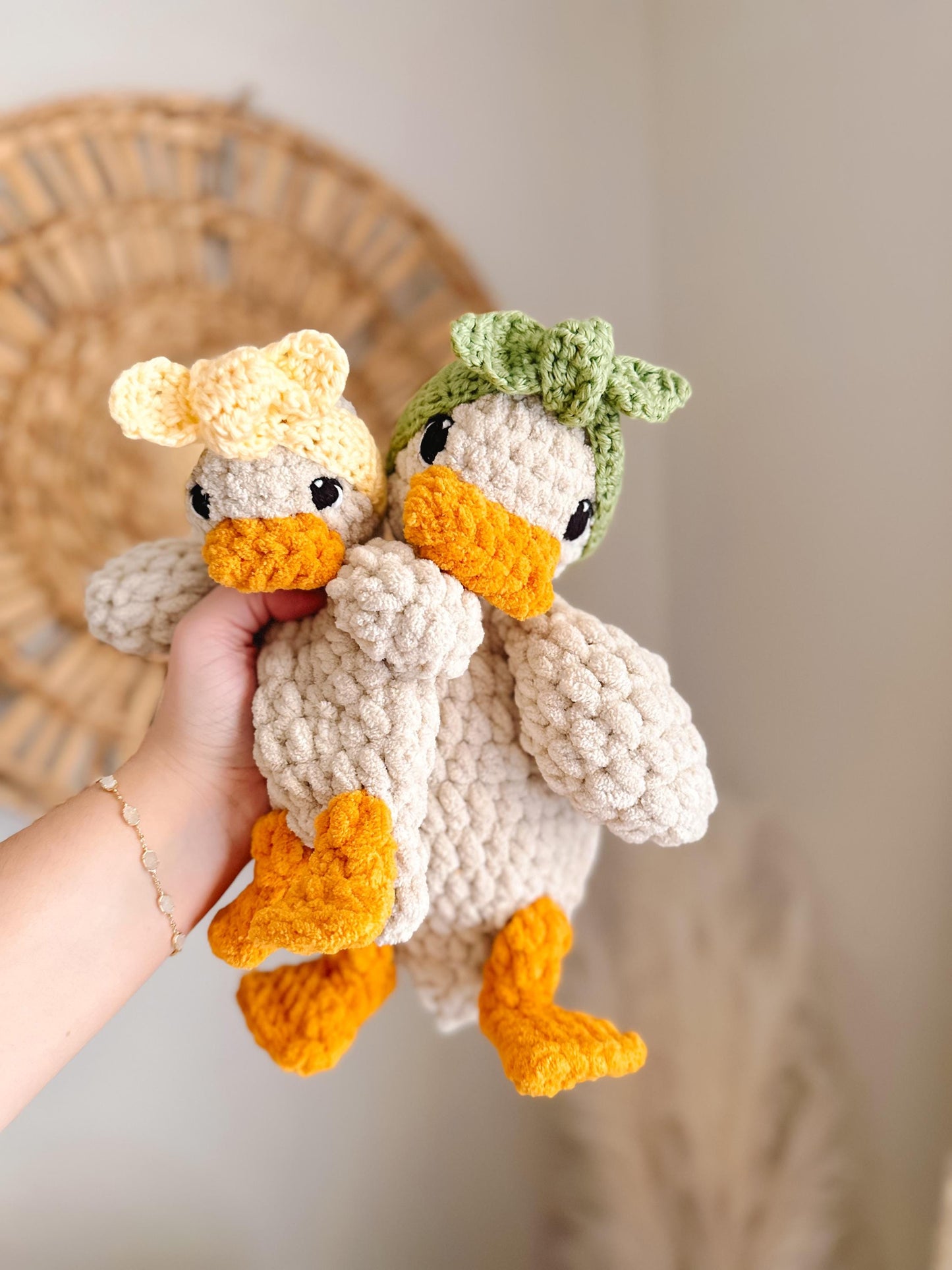 Baby Della Duck Lovey Crochet Pattern (Fable Collection)