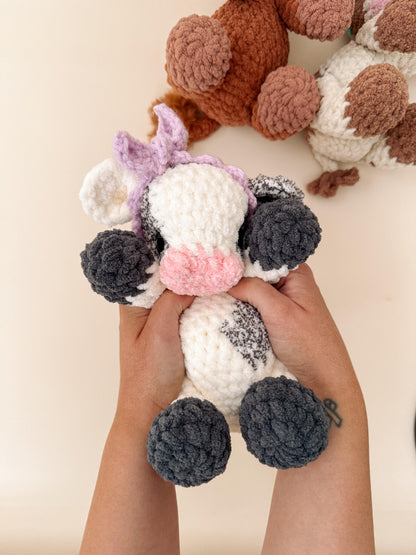 BkayCrochetCo Charlie the Calf STUFFIE Amigurumi Crochet Pattern PDF