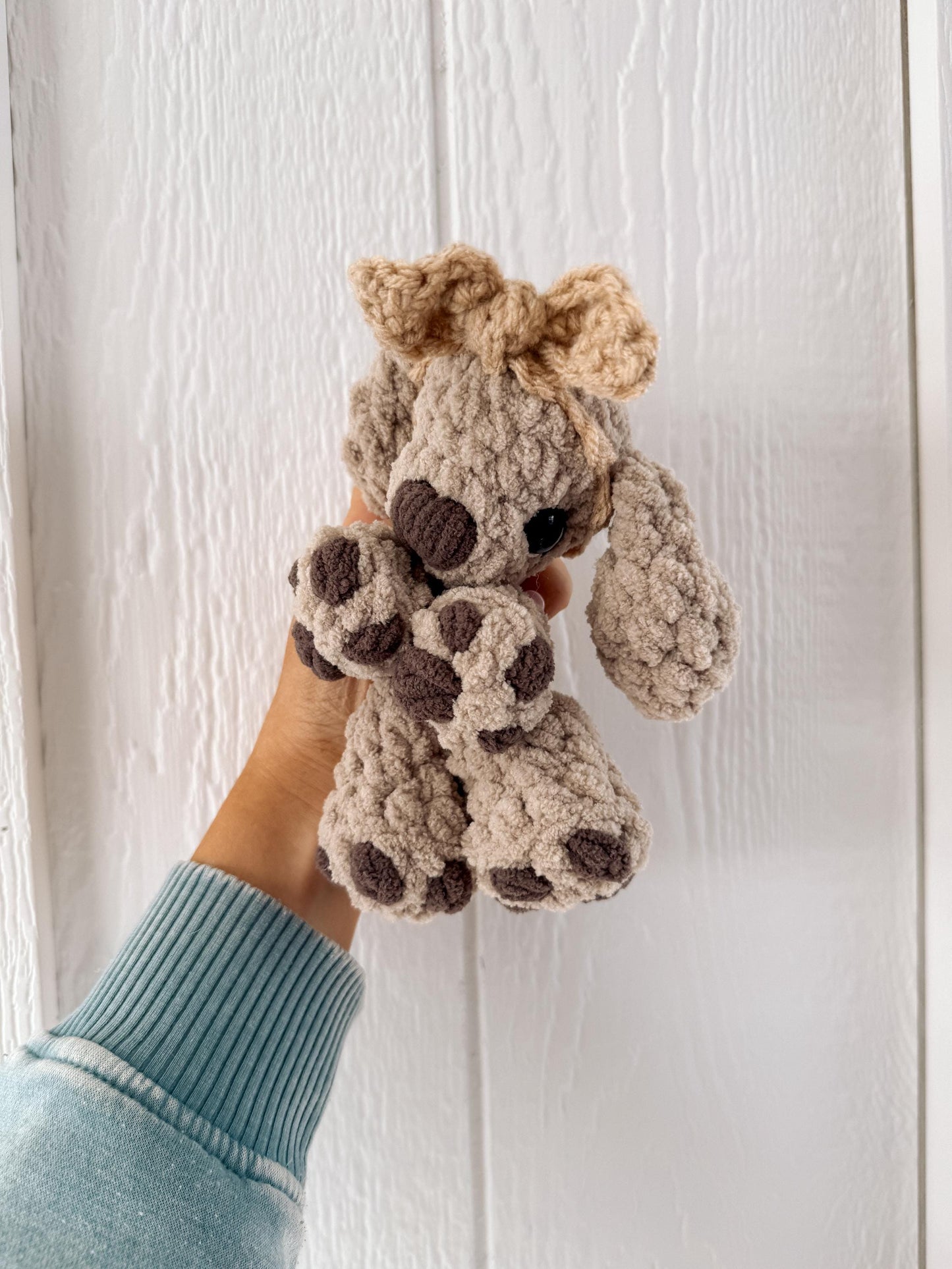 BkayCrochetCo ITTY Paw the Puppy STUFFIE Amigurumi Crochet Pattern PDF