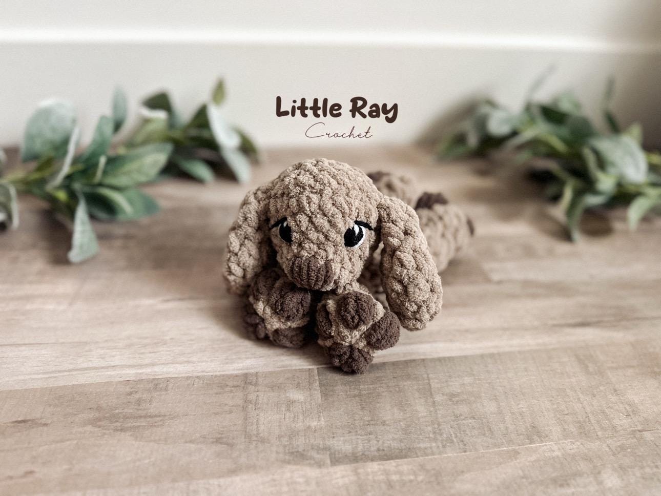 BkayCrochetCo ITTY Paw the Puppy STUFFIE Amigurumi Crochet Pattern PDF