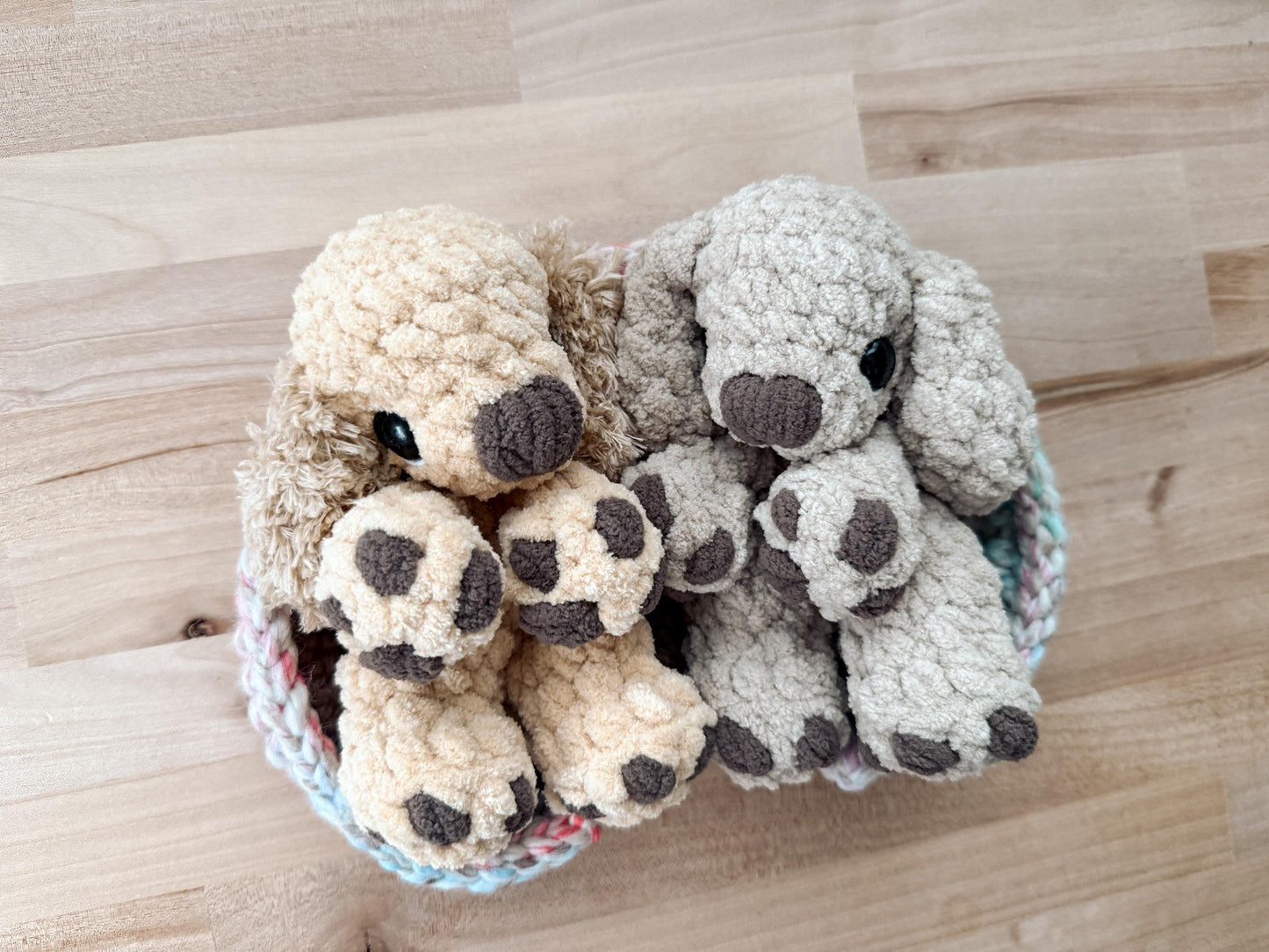 BkayCrochetCo ITTY Paw the Puppy STUFFIE Amigurumi Crochet Pattern PDF