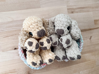 BkayCrochetCo ITTY Paw the Puppy STUFFIE Amigurumi Crochet Pattern PDF