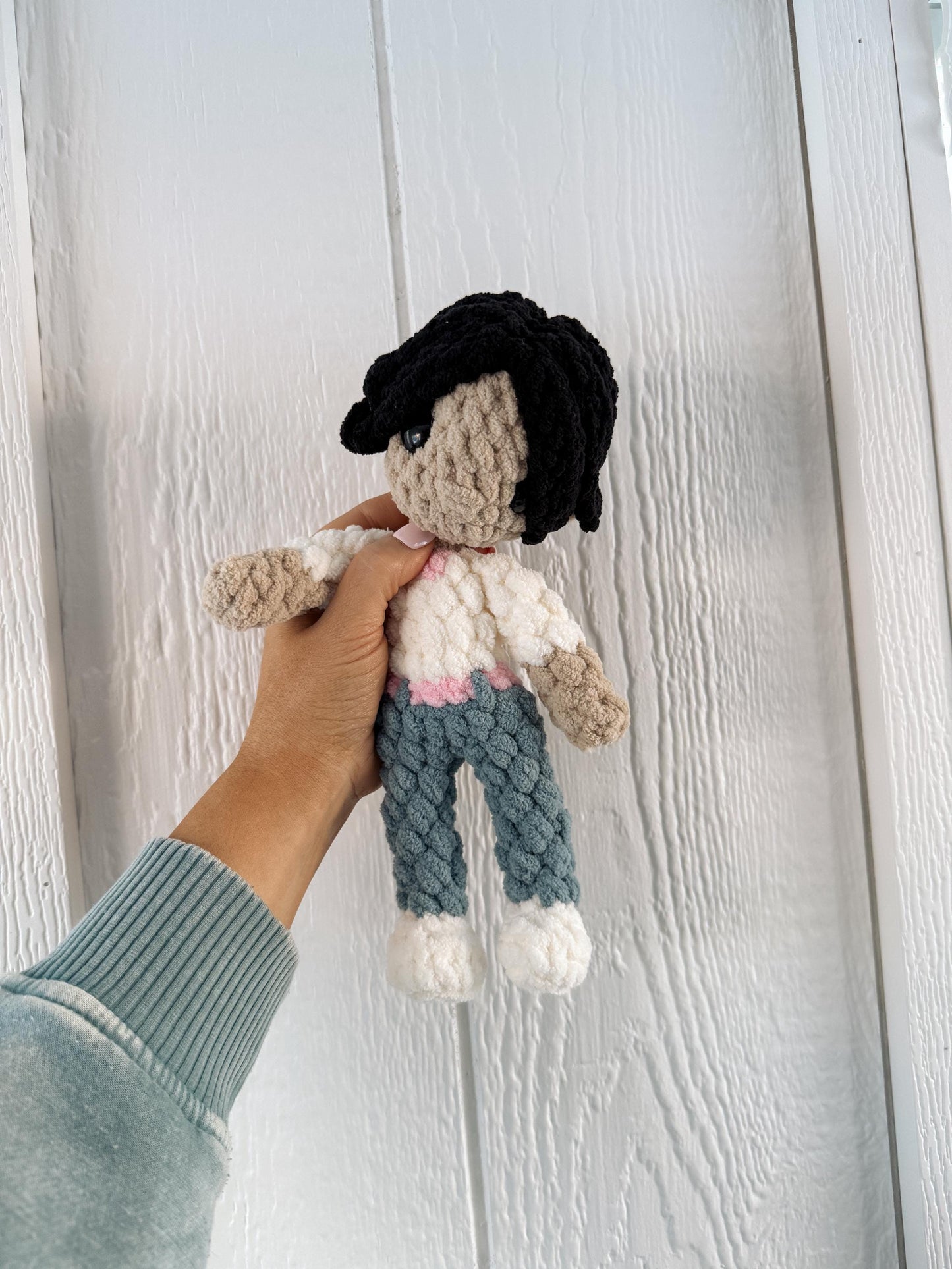 BkayCrochetCo Kpop Boy Low Sew Amigurumi Crochet Pattern PDF