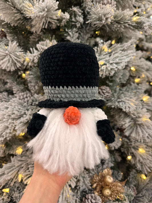 TheresasCrochetShop Plush Snowman Gnome Amigurumi Crochet Pattern PDF