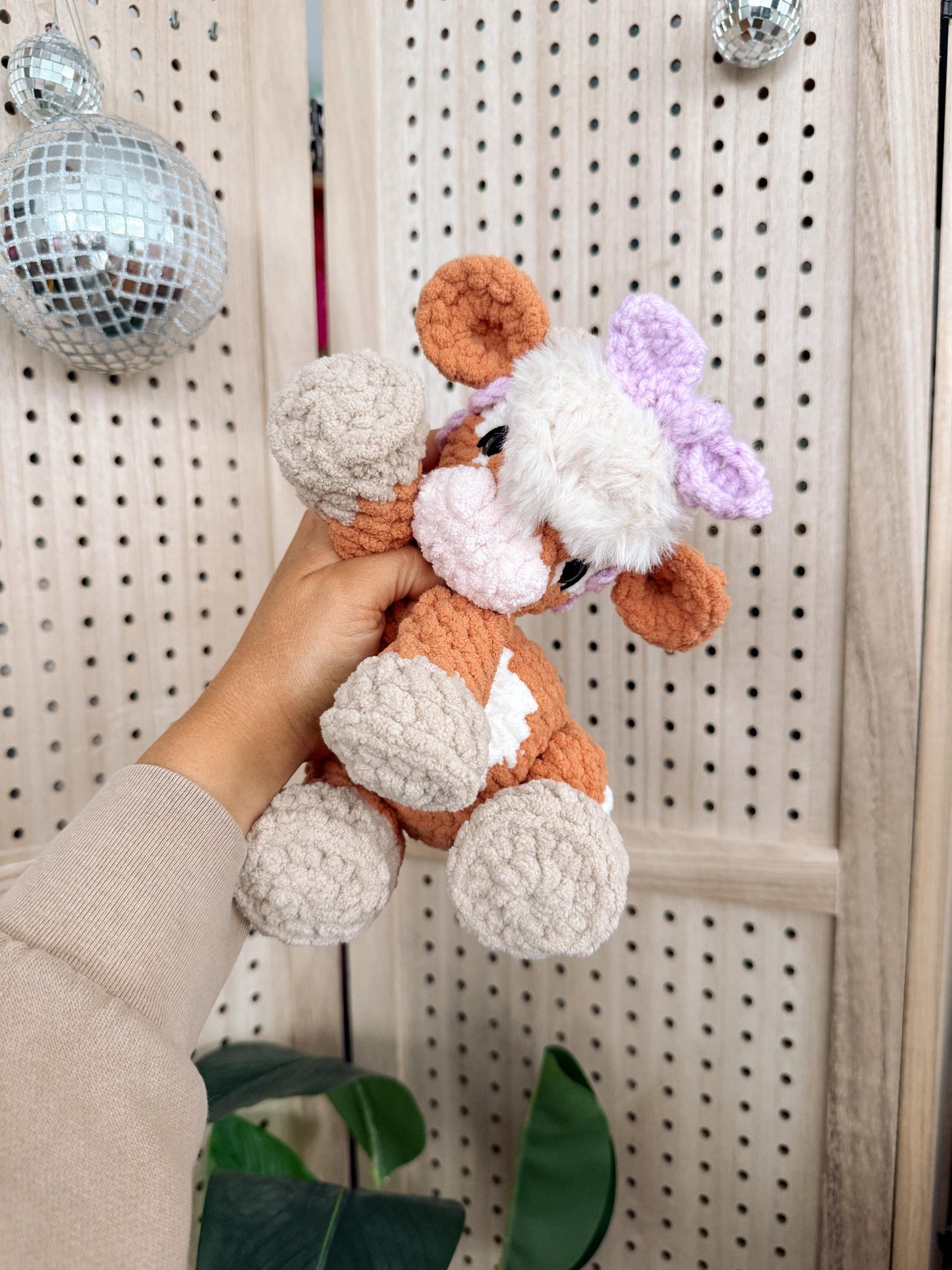 BkayCrochetCo Charlie the Calf STUFFIE Amigurumi Crochet Pattern PDF