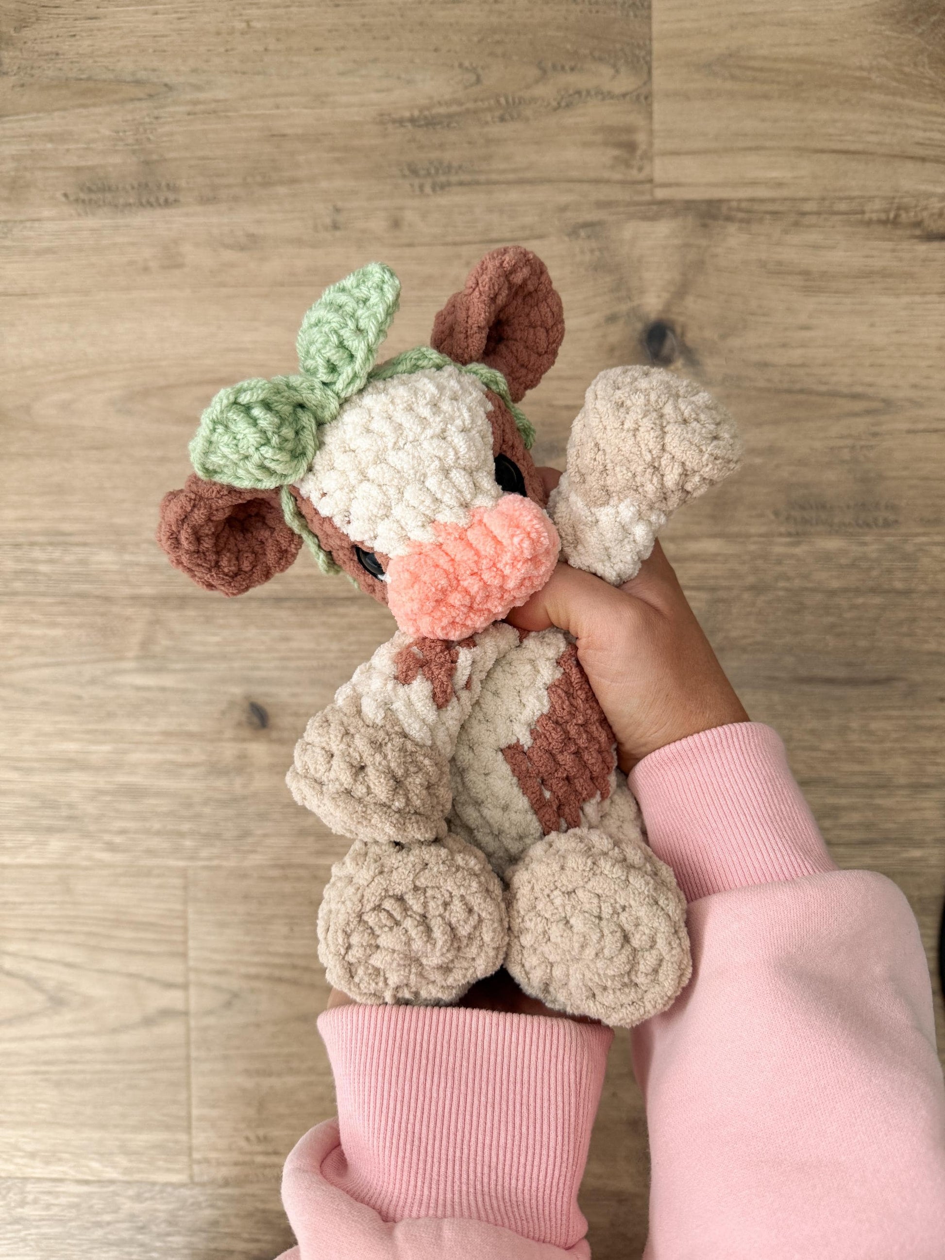 BkayCrochetCo Charlie the Calf STUFFIE Amigurumi Crochet Pattern PDF