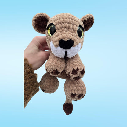 SnuggleBeansCrochet Libby & Lester the Lion Crochet Pattern Low-Sew Amigurumi PDF