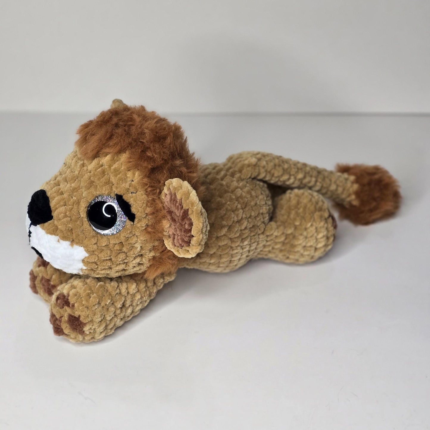 SnuggleBeansCrochet Libby & Lester the Lion Crochet Pattern Low-Sew Amigurumi PDF