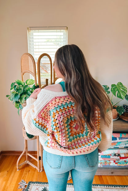 Jovie Cardigan Crochet Pattern (PDF Pattern)