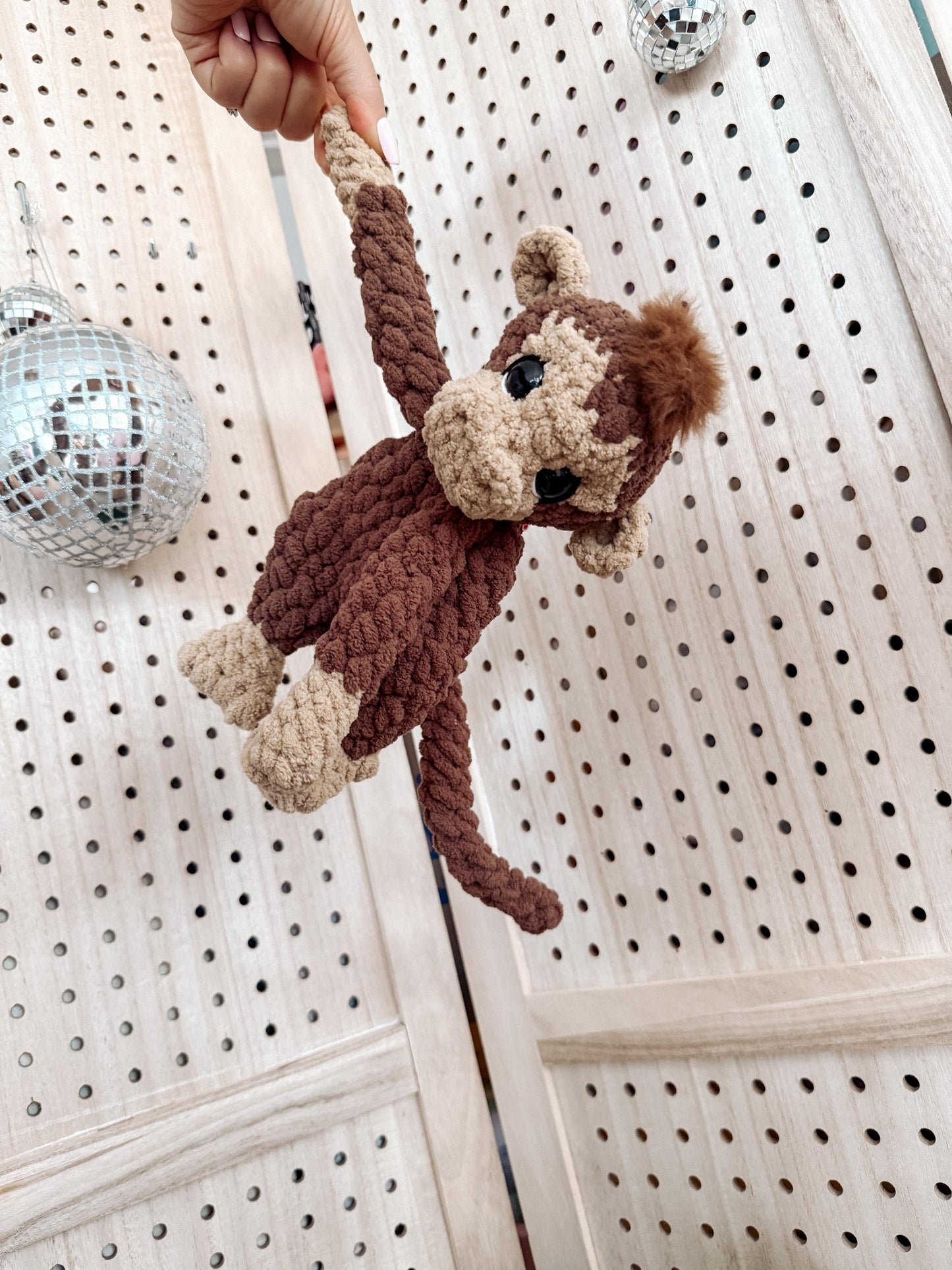 BkayCrochetCo No Sew Memphis the Monkey SNUGGLER Amigurumi Crochet Pattern PDF