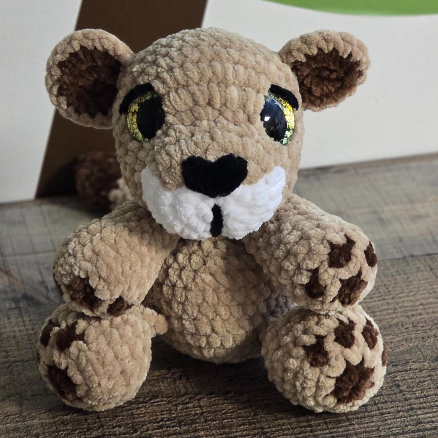 SnuggleBeansCrochet Libby & Lester the Lion Crochet Pattern Low-Sew Amigurumi PDF