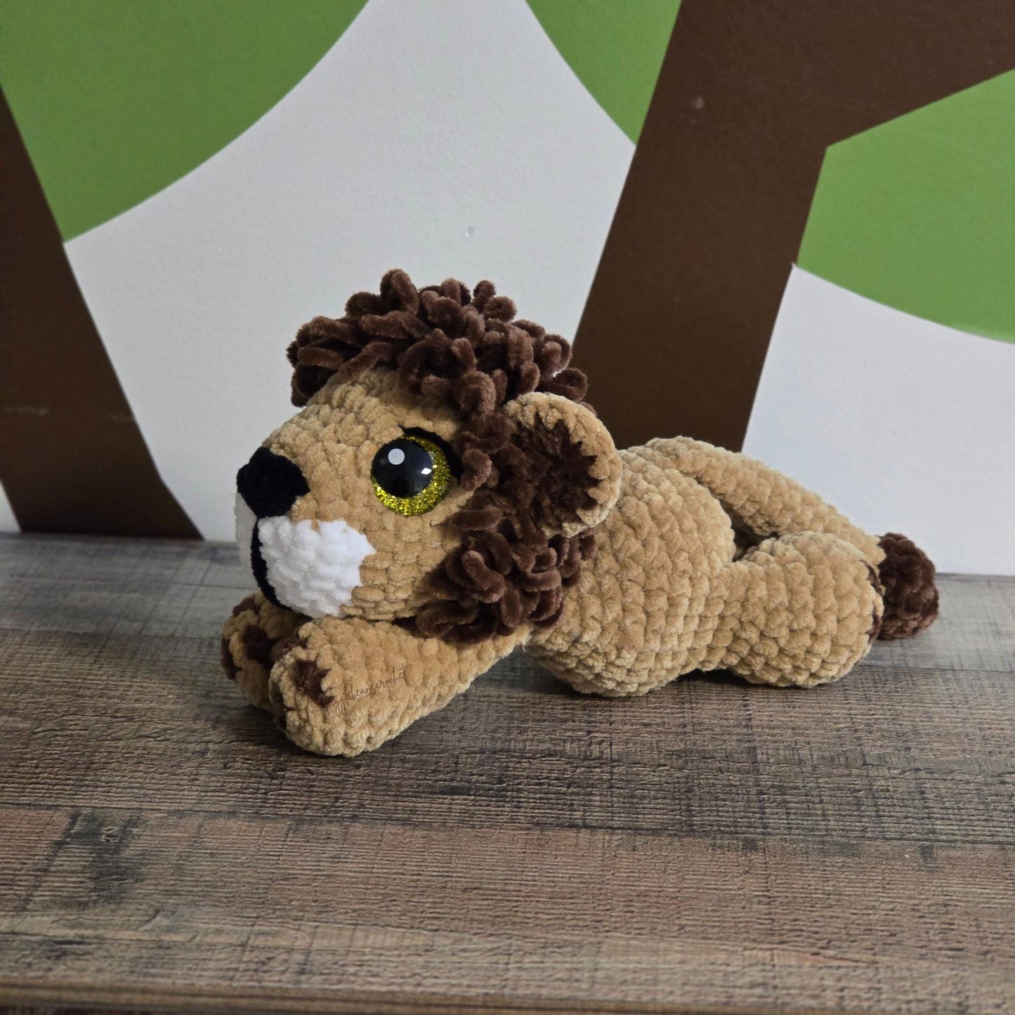 SnuggleBeansCrochet Libby & Lester the Lion Crochet Pattern Low-Sew Amigurumi PDF