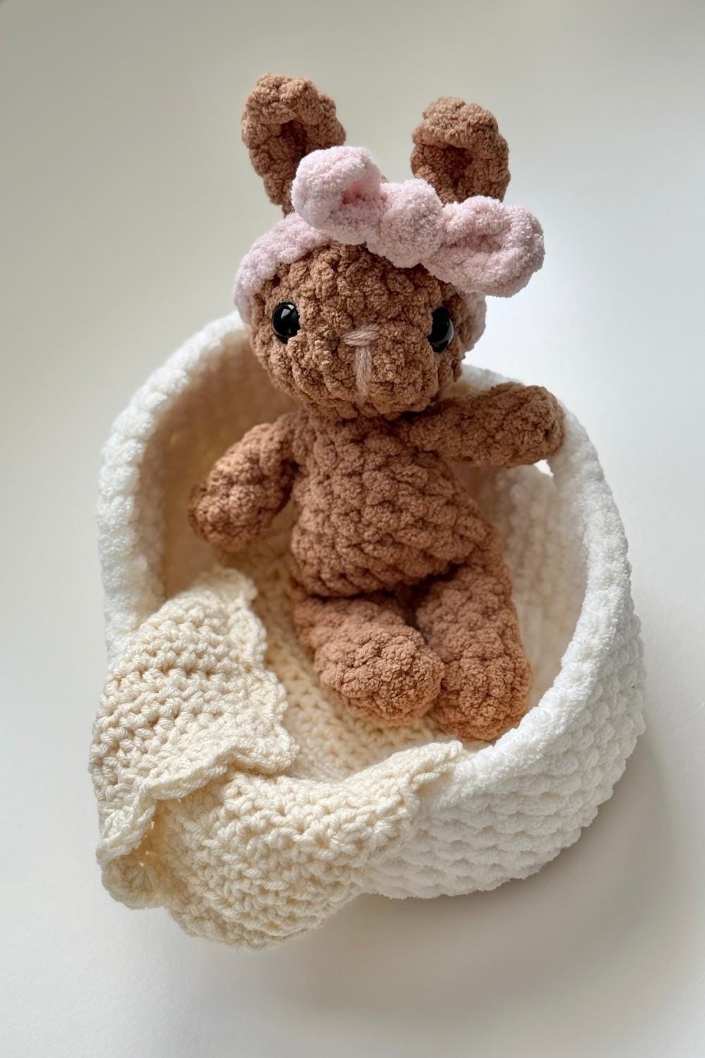 Oak and Marlow Baby Beth Bunny Crochet Pattern