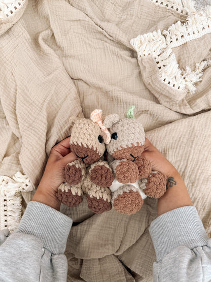 BkayCrochetCo Mara the Capybara SNUGGLER Amigurumi Crochet Pattern PDF