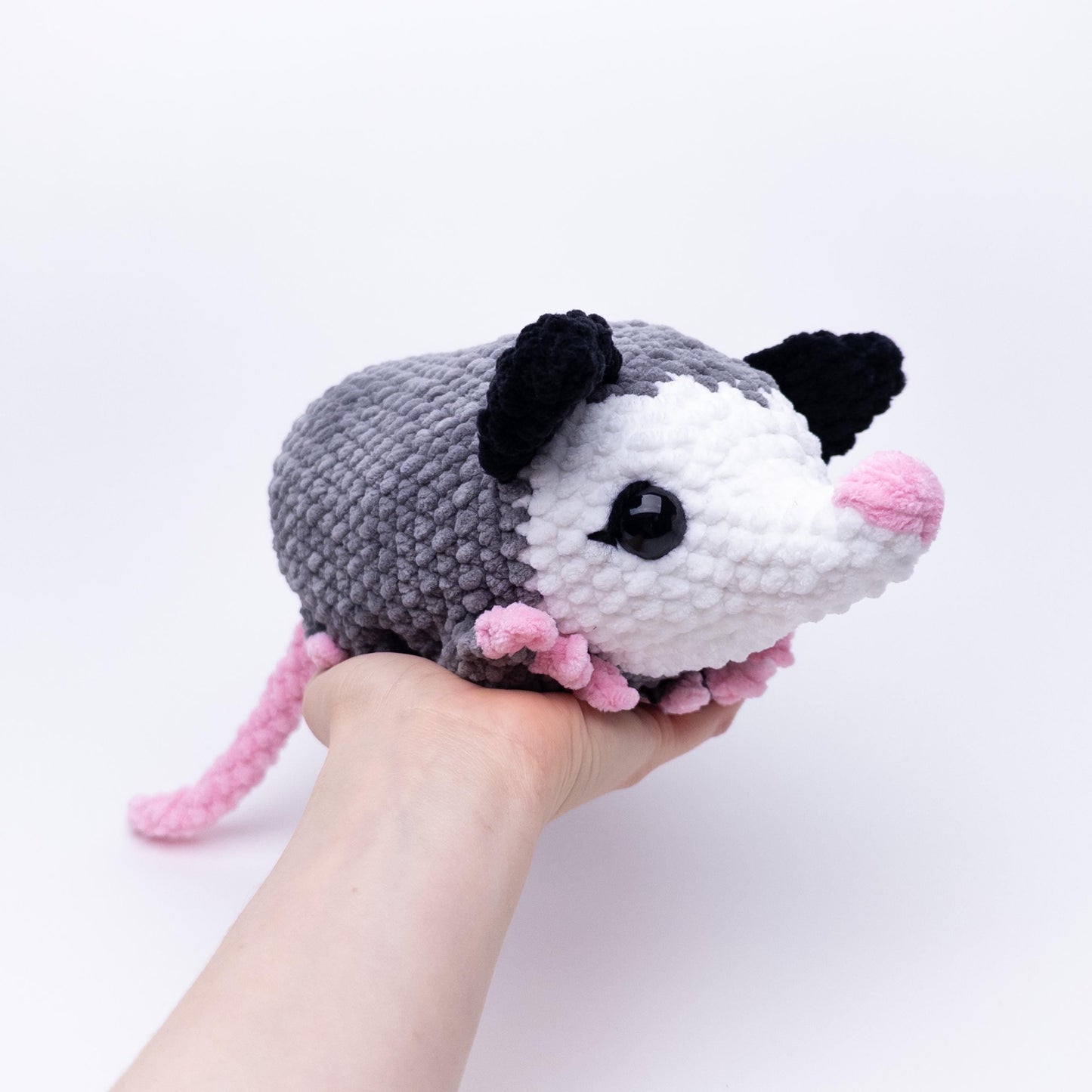 TheresasCrochetShop Mama and Babies Opossum Set Amigurumi Crochet Pattern PDF