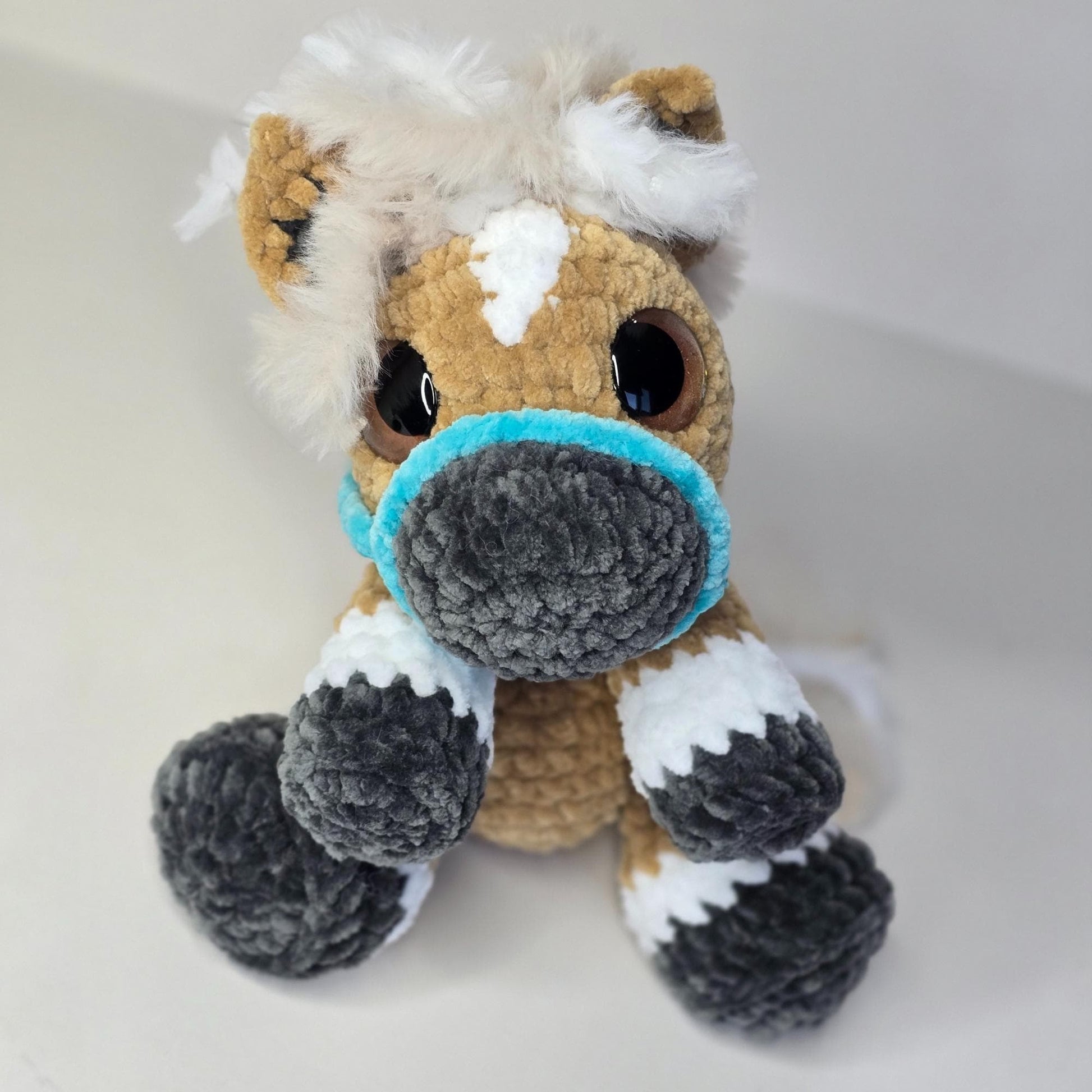 SnuggleBeansCrochet Hailey the Horse Crochet Pattern Bundle Sploot Series PDF