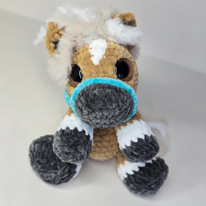 SnuggleBeansCrochet Hailey the Horse Crochet Pattern Bundle Sploot Series PDF