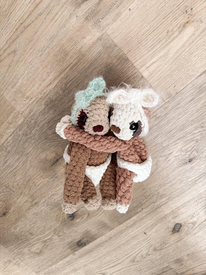 BkayCrochetCo Sloane the Sloth SNUGGLER + STUFFIE Amigurumi Crochet Pattern PDF