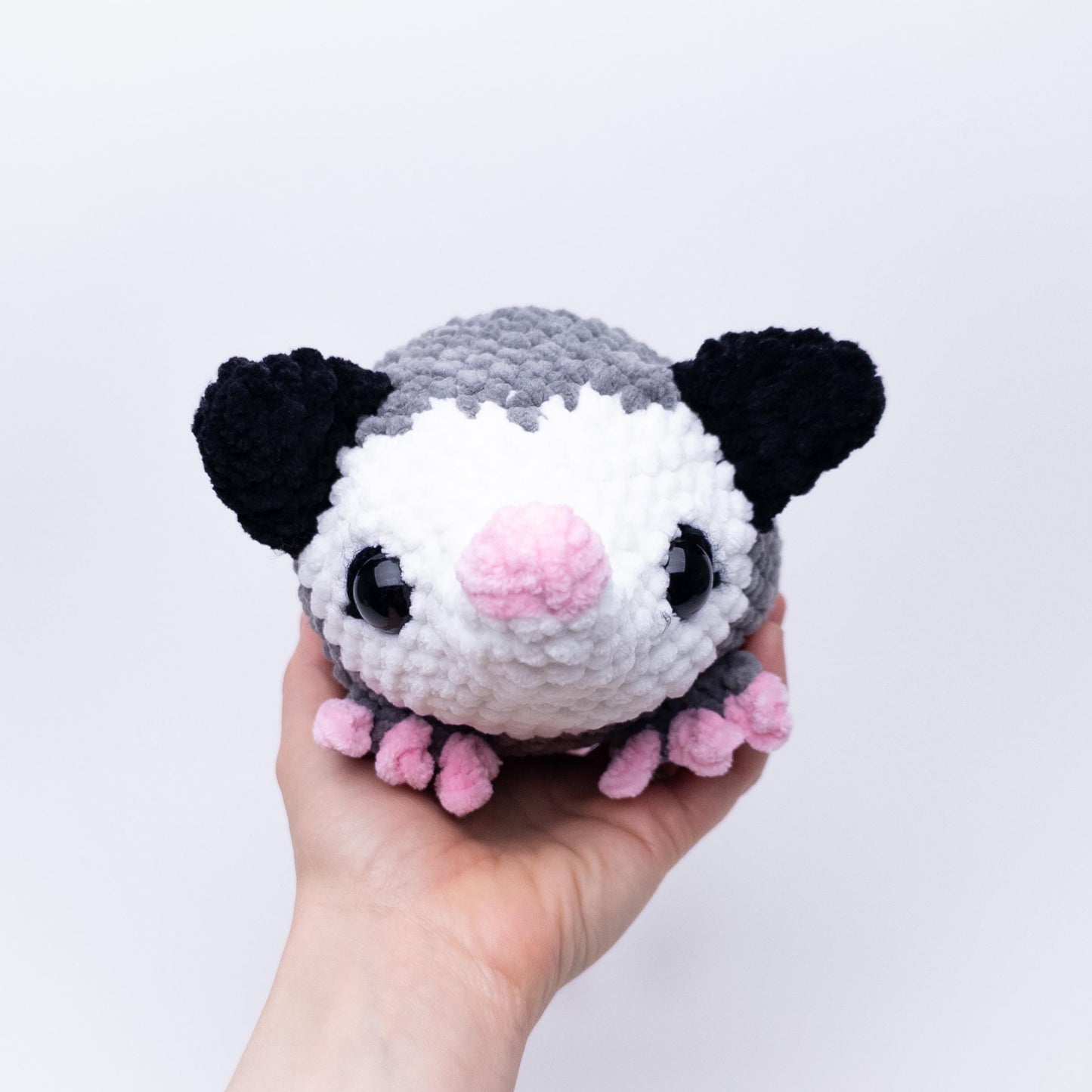 TheresasCrochetShop Mama and Babies Opossum Set Amigurumi Crochet Pattern PDF