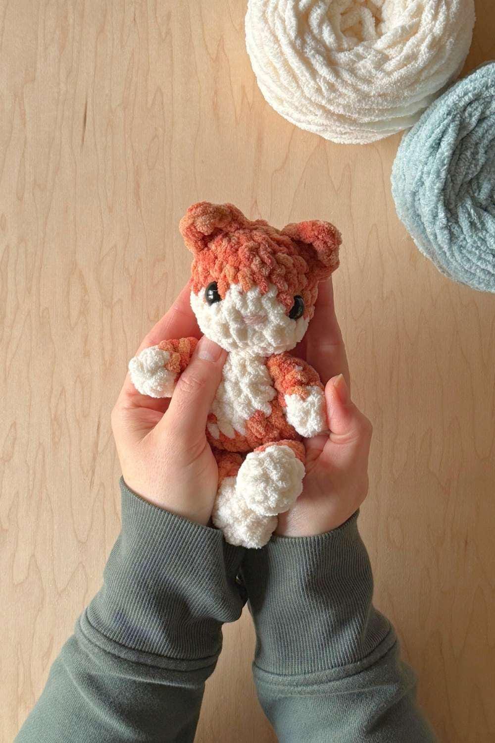 Baby Tilly Cat Crochet Pattern Fable Collection