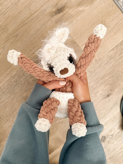 BkayCrochetCo No Sew Sloane the Sloth SNUGGLER Amigurumi Crochet Pattern
