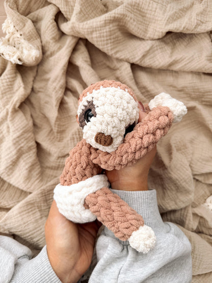 BkayCrochetCo No Sew Sloane the Sloth SNUGGLER Amigurumi Crochet Pattern