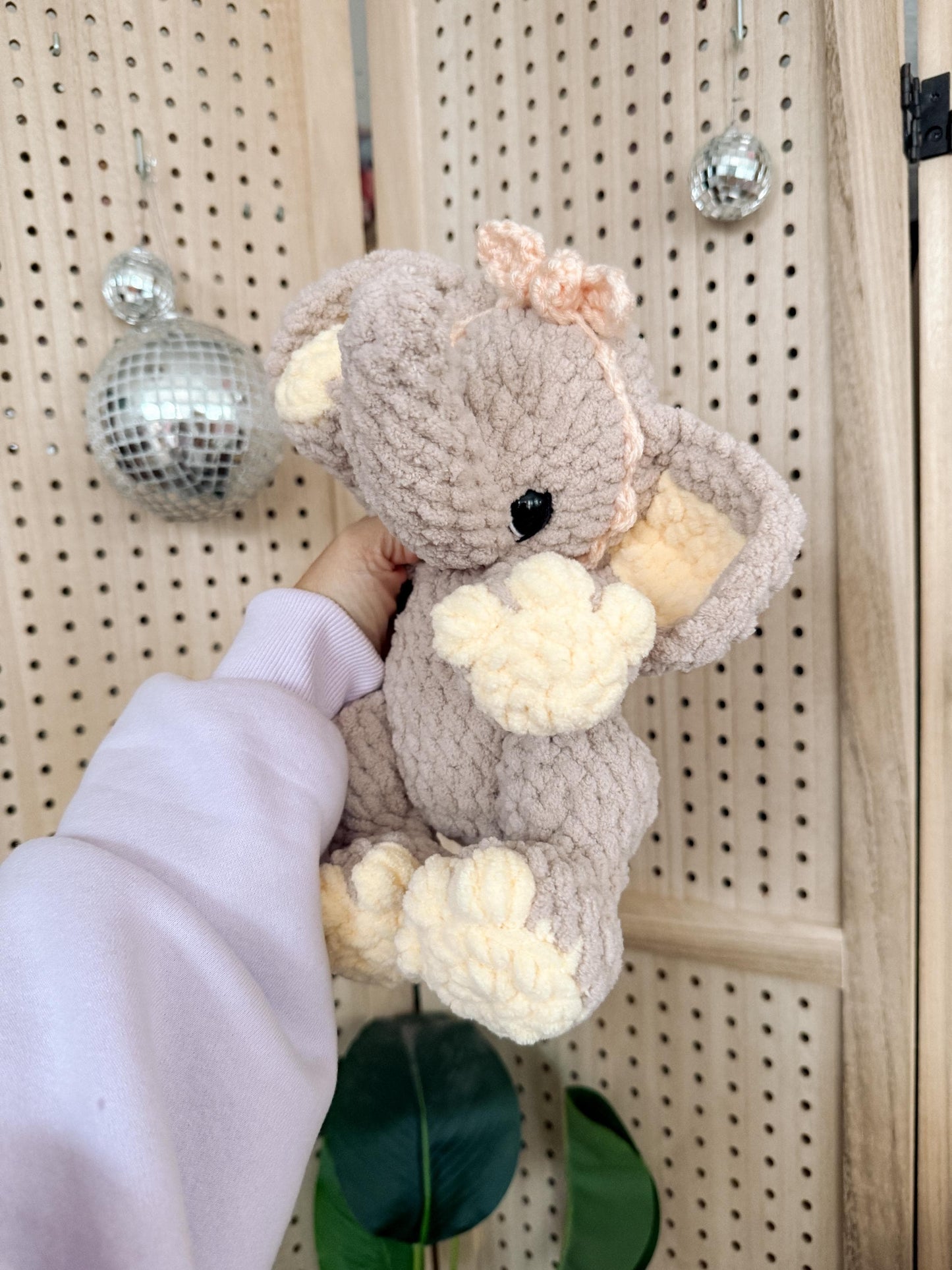 BkayCrochetCo May the Elephant STUFFIE Amigurumi Crochet Pattern PDF
