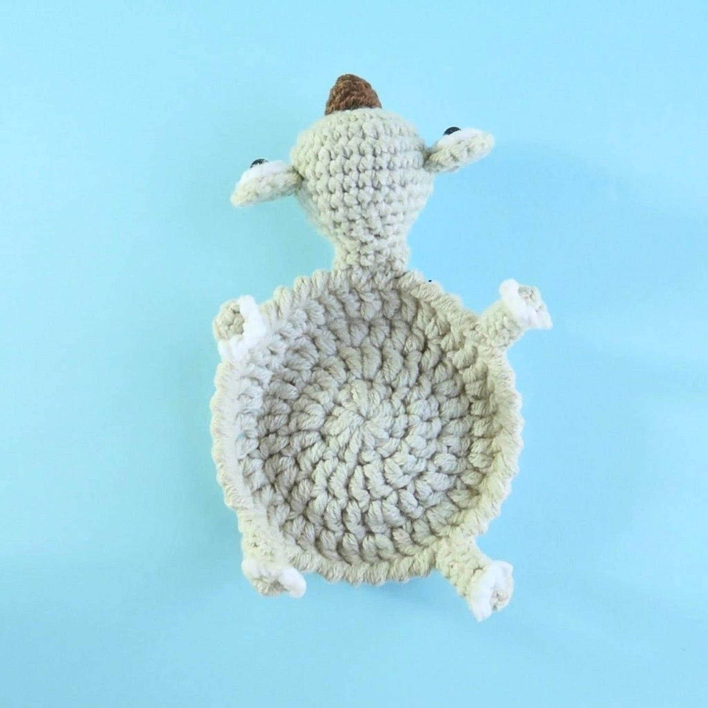 Hooktasyy 3-in-1 Sloth & Squirrel Popping Coaster Beginner Crochet Pattern PDF