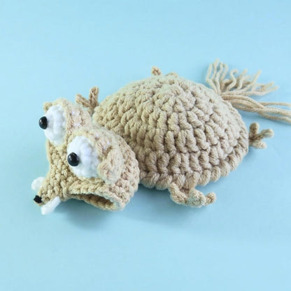 Hooktasyy 3-in-1 Sloth & Squirrel Popping Coaster Beginner Crochet Pattern PDF