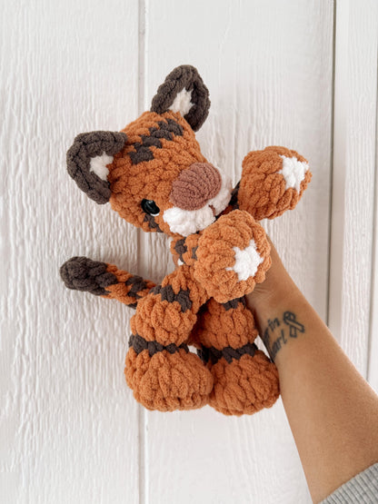 BkayCrochetCo Tux the Tiger SNUGGLER + STUFFIE Amigurumi Crochet Pattern PDF