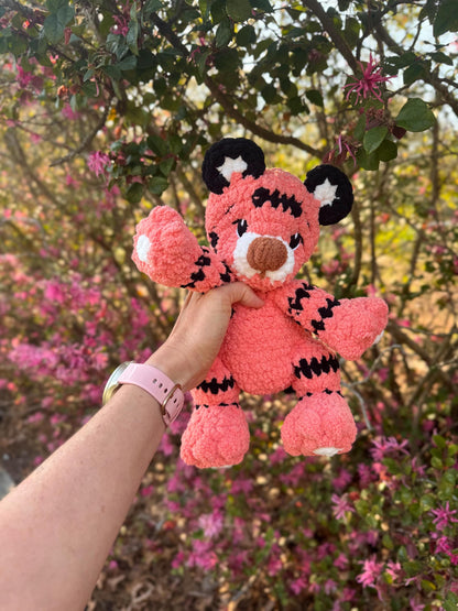 BkayCrochetCo Tux the Tiger STUFFIE Amigurumi Crochet Pattern PDF